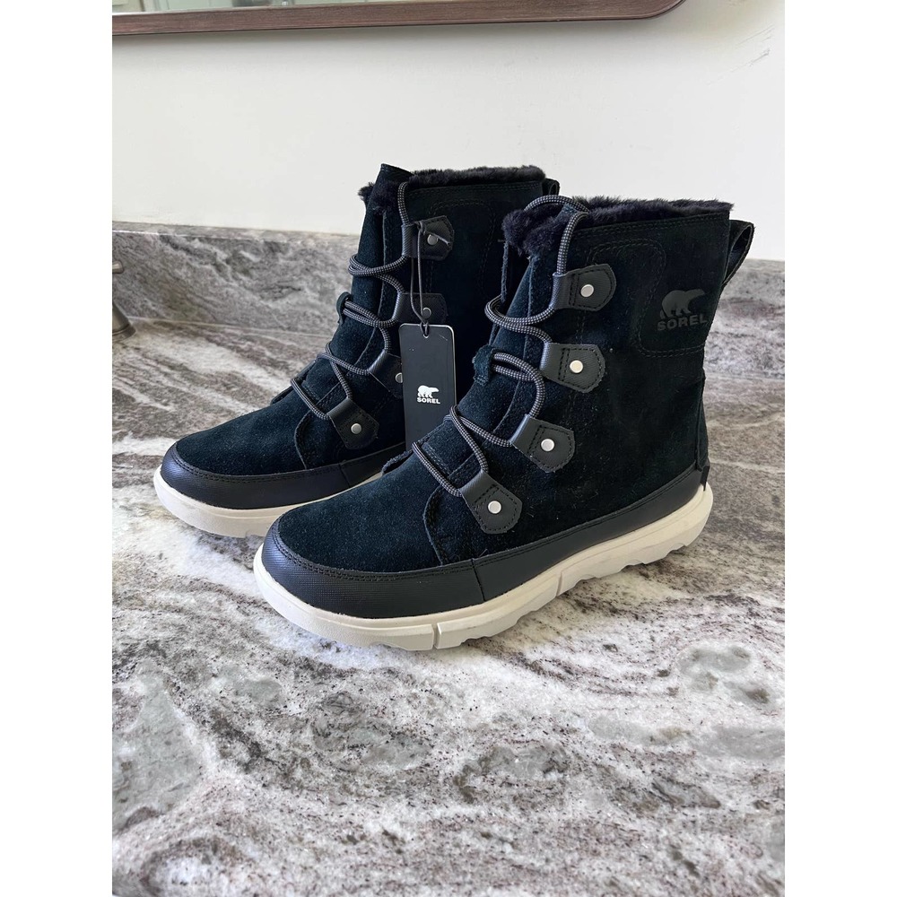 Sorel Women’s Explorer II Joan Faux Fur Waterproof, Sz 10.5